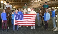 horses-flag